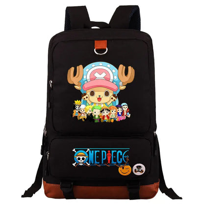 One Piece Luffy Printed Unisex Backpack School Travel Bag