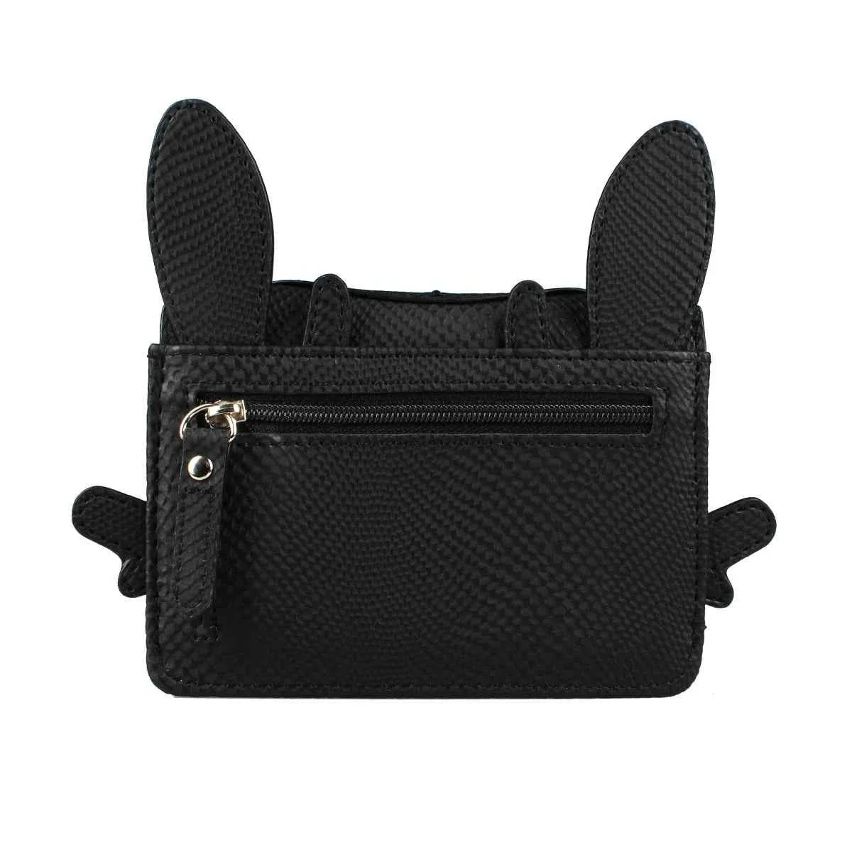 Kawaii 3D Dragon Animal Wallet (4.9 in) - Cute Women's Coin Purse & Keychain Bag