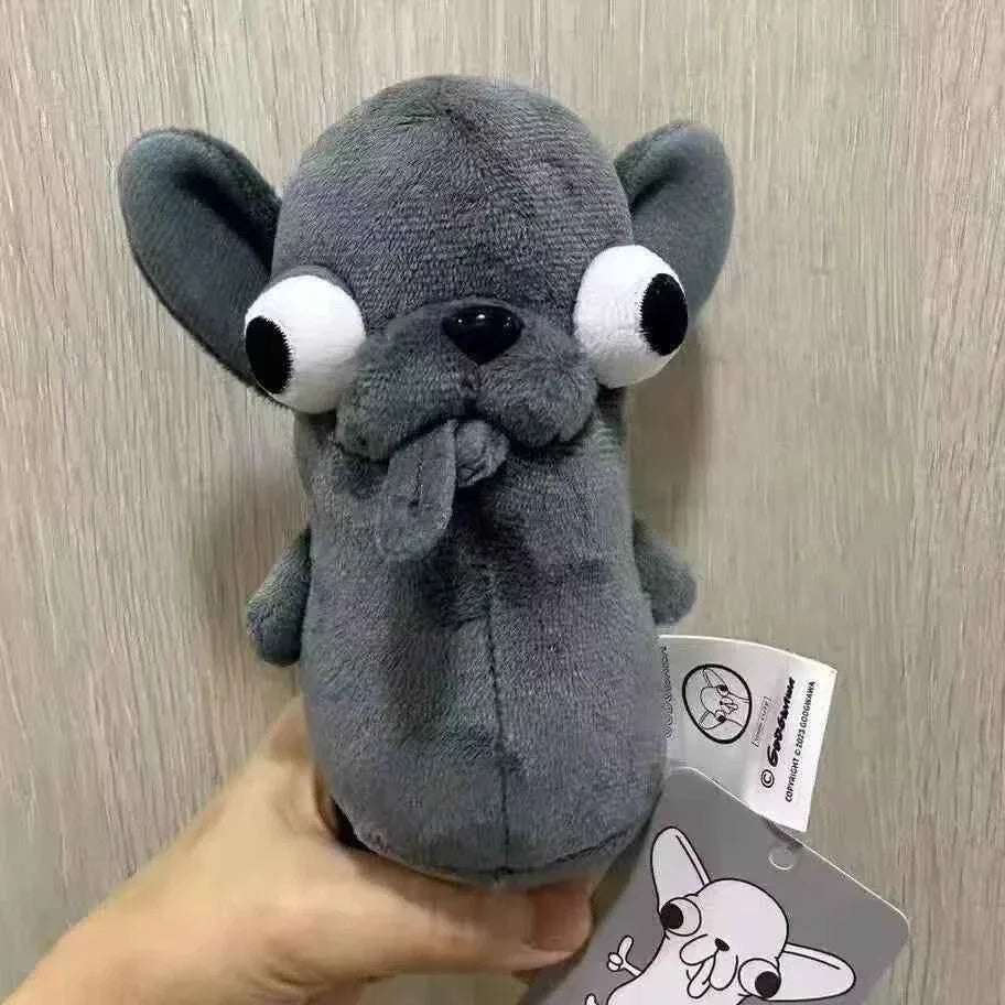 12cmChihuahua Stuffed Plush Animal Toy Keychain