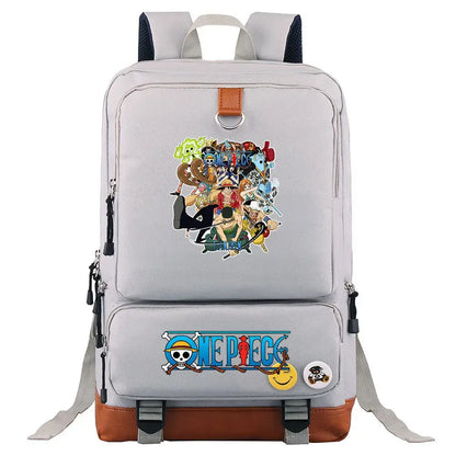 One Piece Luffy Printed Unisex Backpack School Travel Bag