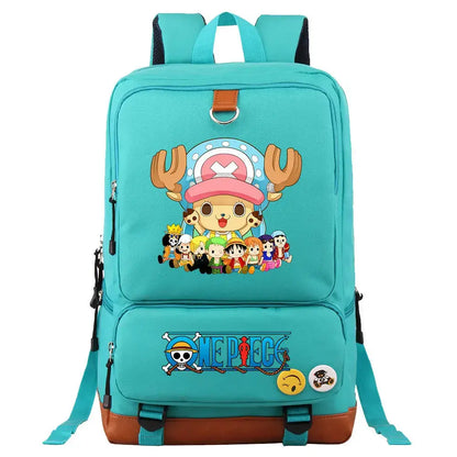 One Piece Luffy Printed Unisex Backpack School Travel Bag