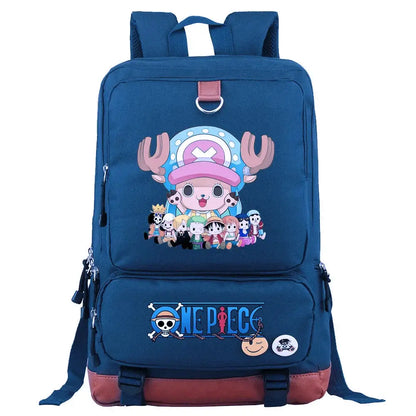 One Piece Luffy Printed Unisex Backpack School Travel Bag