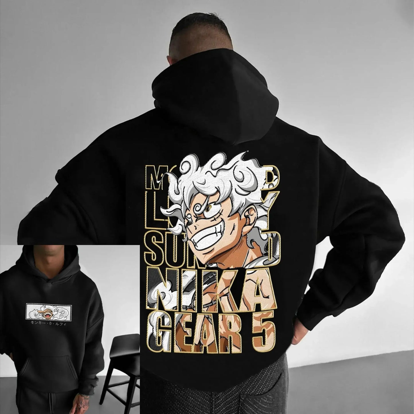 One Piece Luffy Sweatshirt Summer Casual Cotton