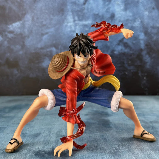 One Piece Luffy Figures: 20cm Battle Style PVC Model