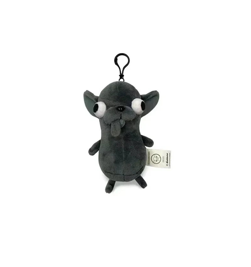12cmChihuahua Stuffed Plush Animal Toy Keychain