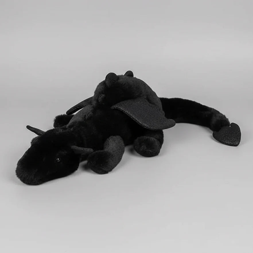 Large Soft Rainbow Dragon Plush Toy - Sky Flying Stuffed Animal Pillow Gift