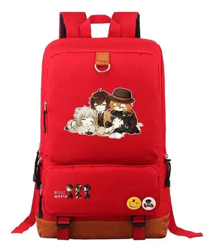 One Piece Luffy Printed Unisex Backpack School Travel Bag
