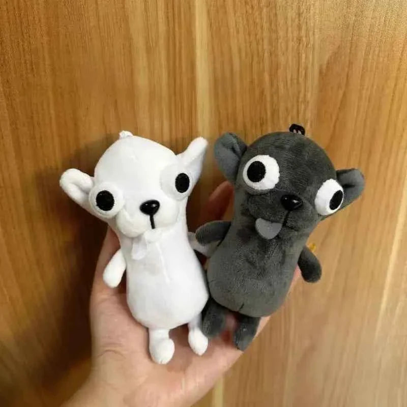 12cmChihuahua Stuffed Plush Animal Toy Keychain