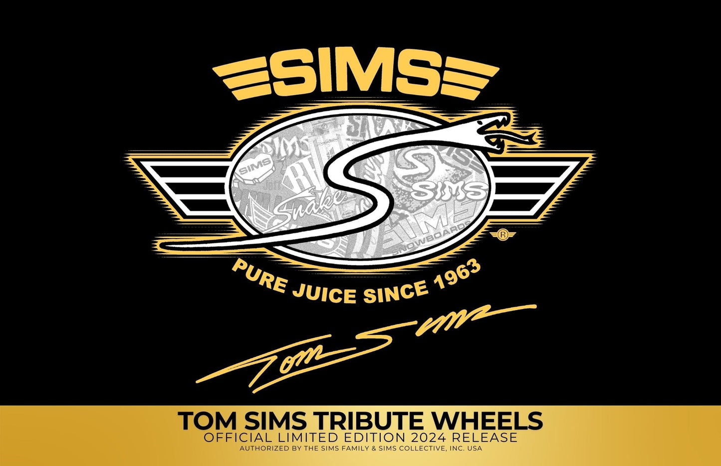 SIMS COMP II Conical Wheels 64mm/95A (1 of 25)