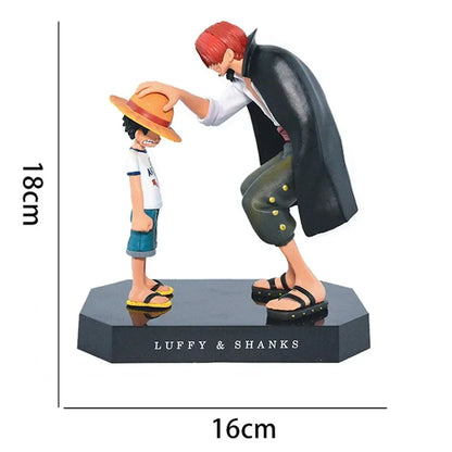 One Piece Luffy Action Figure: 18cm Anime Statue Model