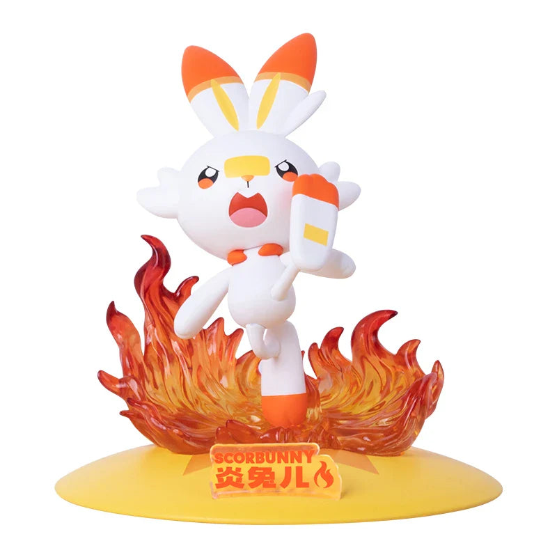 18 Styles Of Pokemon Anime Figures, Pikachu Mew Gardevoir Pichu Action Figurines
