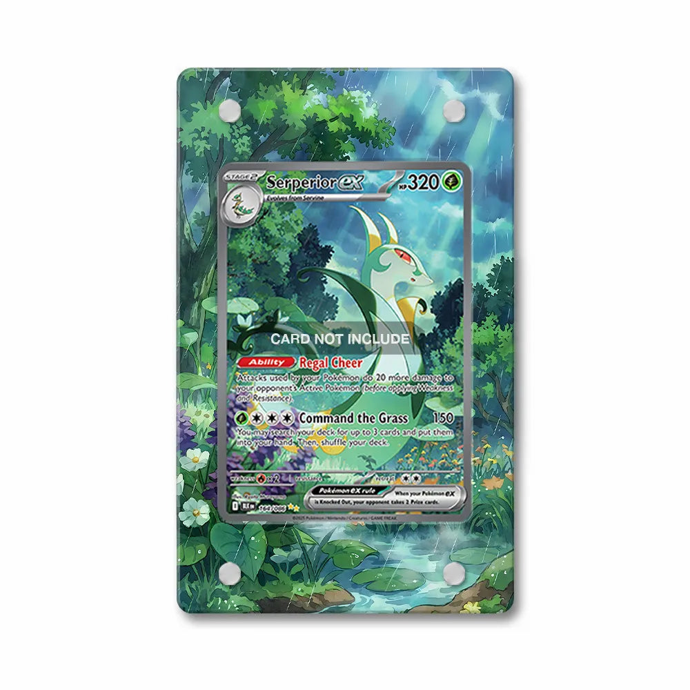 Serperior ex 164-086 SIR SAR Black Bolt Extended Art Display Cases