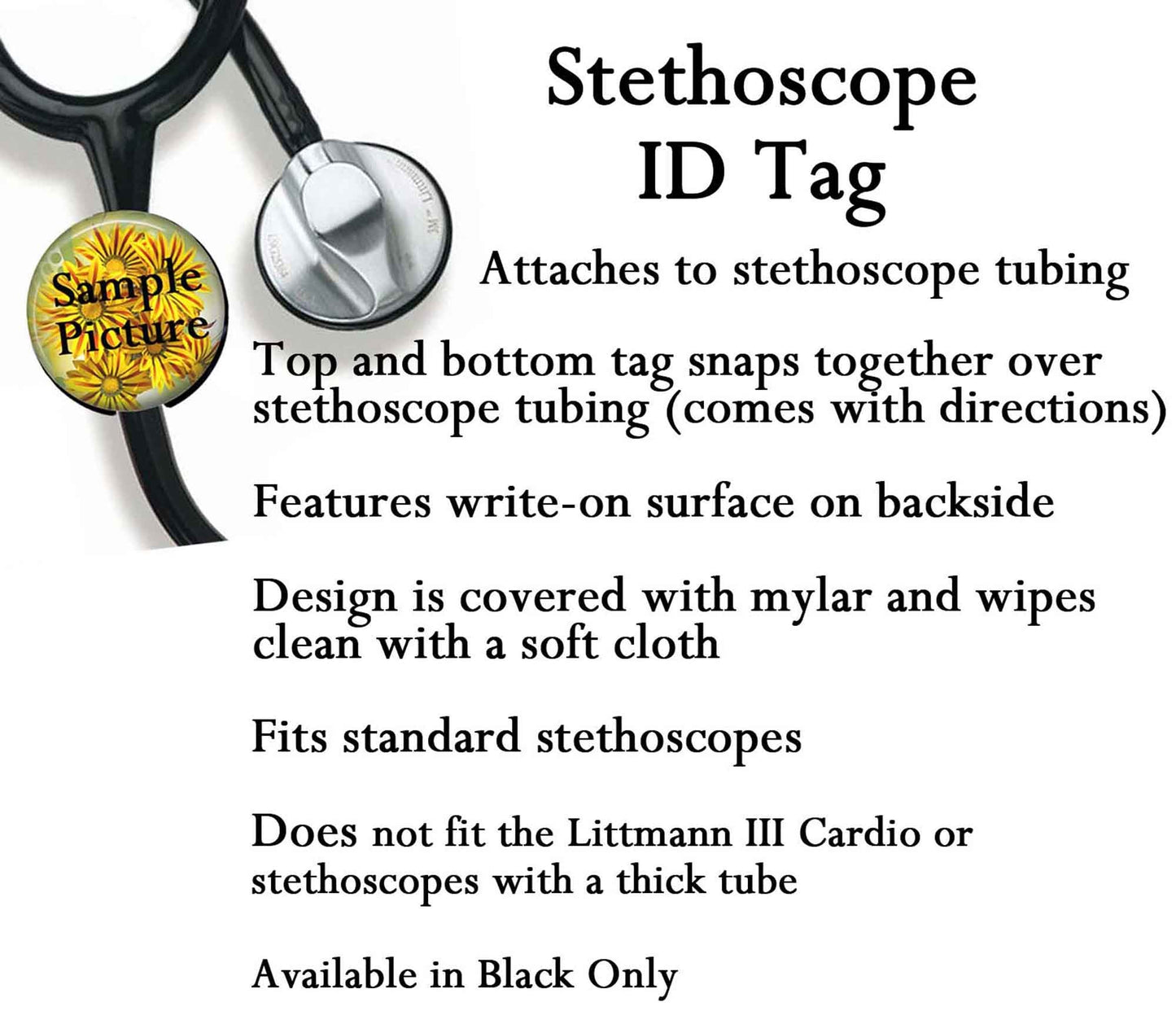I Have Selective Hearing - Retractable Badge Reel - Carabiner - Lanyard