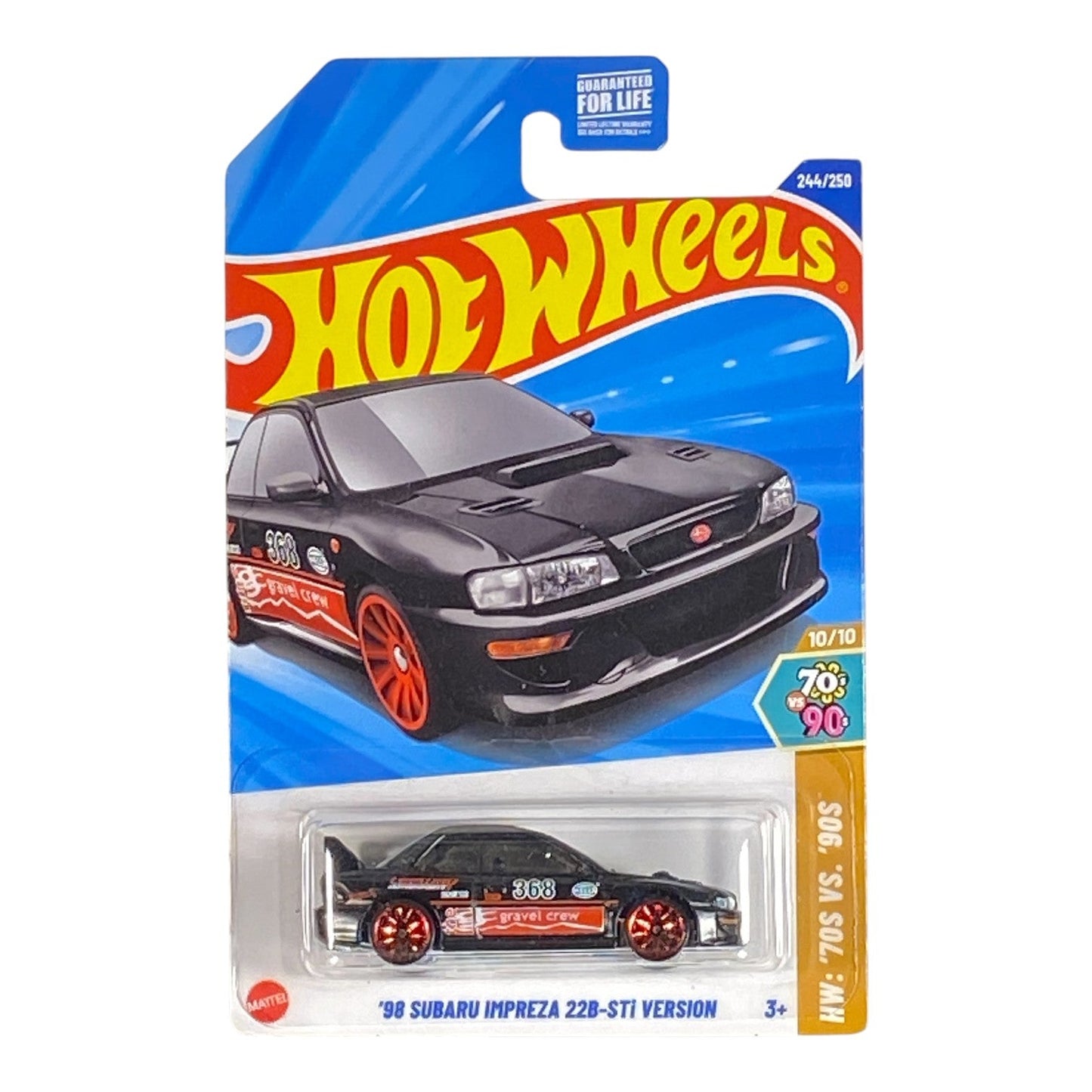 Hot Wheels '98 Subaru Impreza 22B-STi Version - HW: '70s VS. '90s Series 10/10