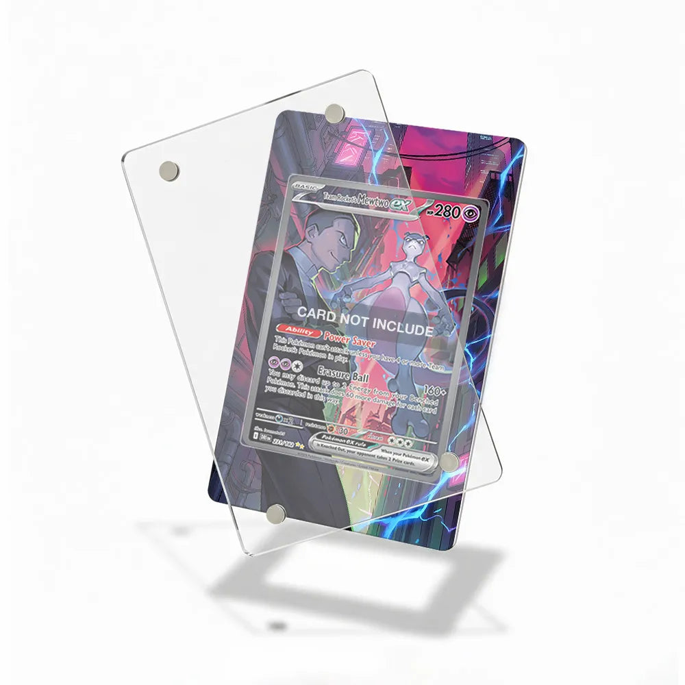 Team Rocket's Mewtwo ex 231-182 SIR SAR Destined Rivals Extended Art Display Cases