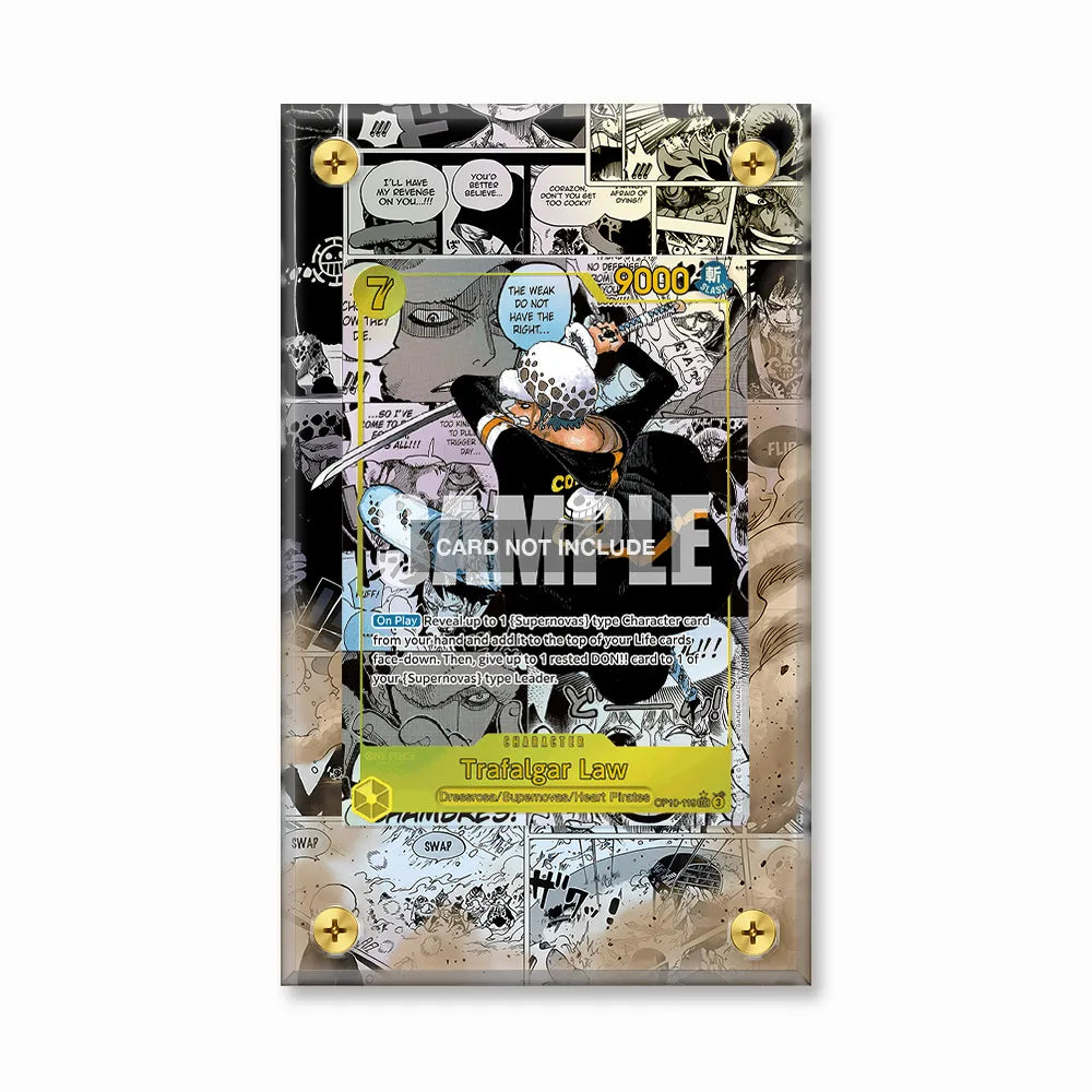 Trafalgar Law OP10-119 Extended Art Display Cases