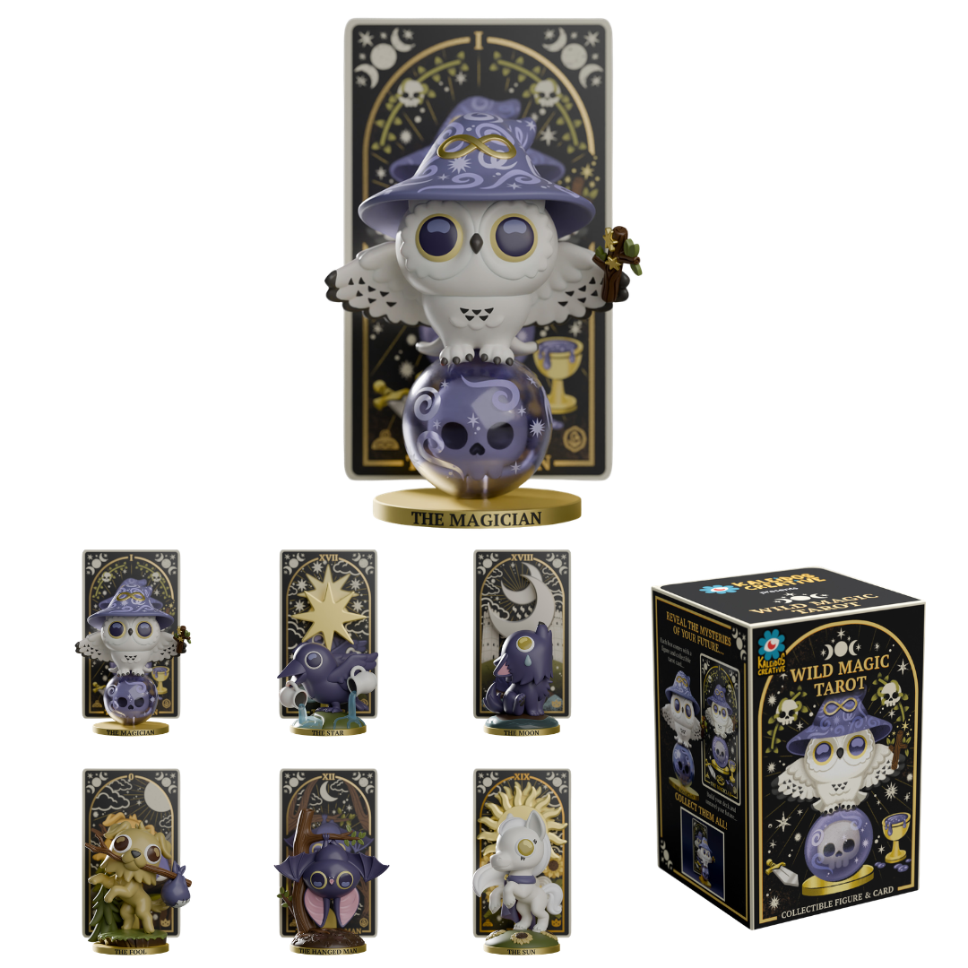 (JULY 2026 RESTOCK) Kaleidos Creative: Wild Magic Tarot Blind Box