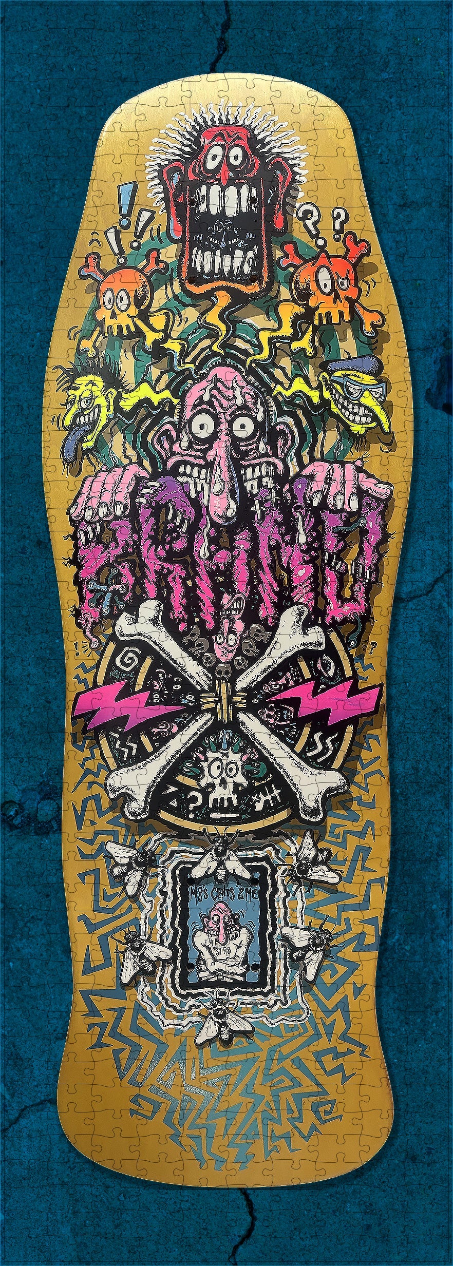 X-Dream Sk8zzle Skateboard Puzzle 12"x34"