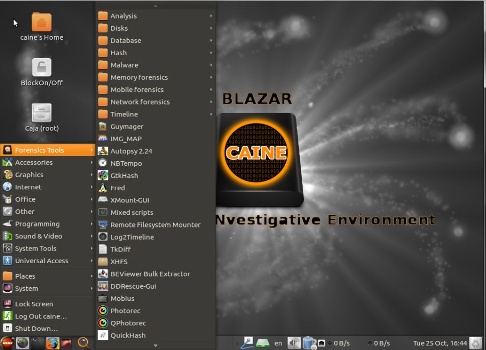 CAINE Computer Forensics Bootable USB – Digital Investigation & Data Recovery Toolkit