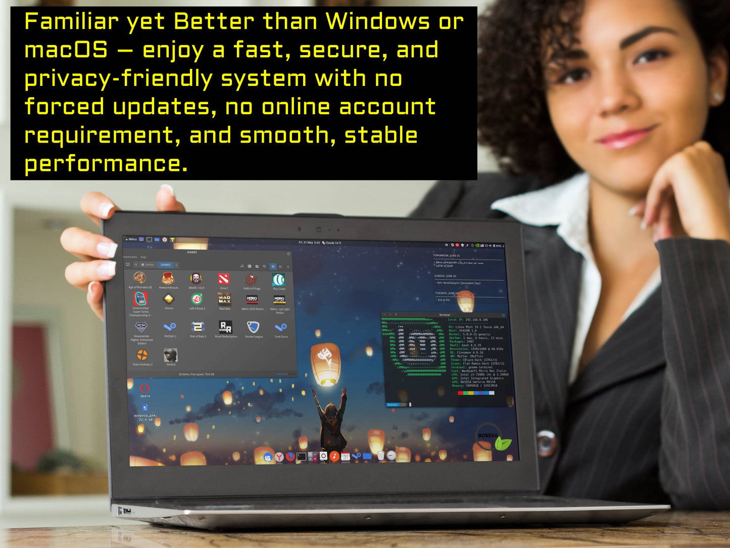 Linux Mint Cinnamon Bootable USB – Fast & Secure Operating System for PC