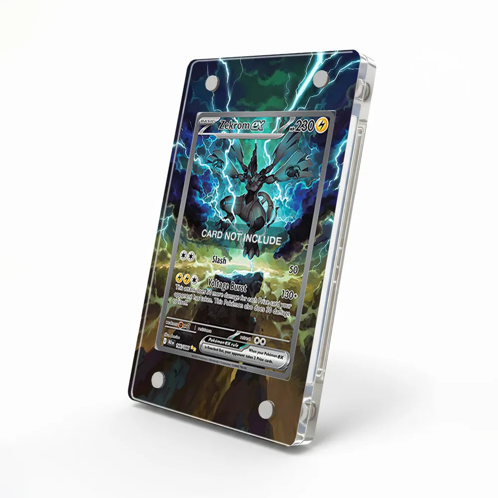 Zekrom ex 166-086 SIR SAR Black Bolt Extended Art Display Cases