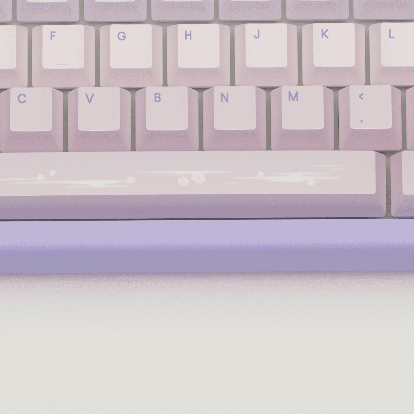 Aesthetic Sky Design Keycaps and Mechanical Keyboard
