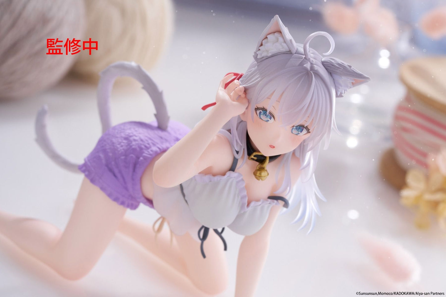 Alya Sometimes Hides Her Feelings in Russian Alya Cat Ear Roomwear Ver. Desktop Cute Figure