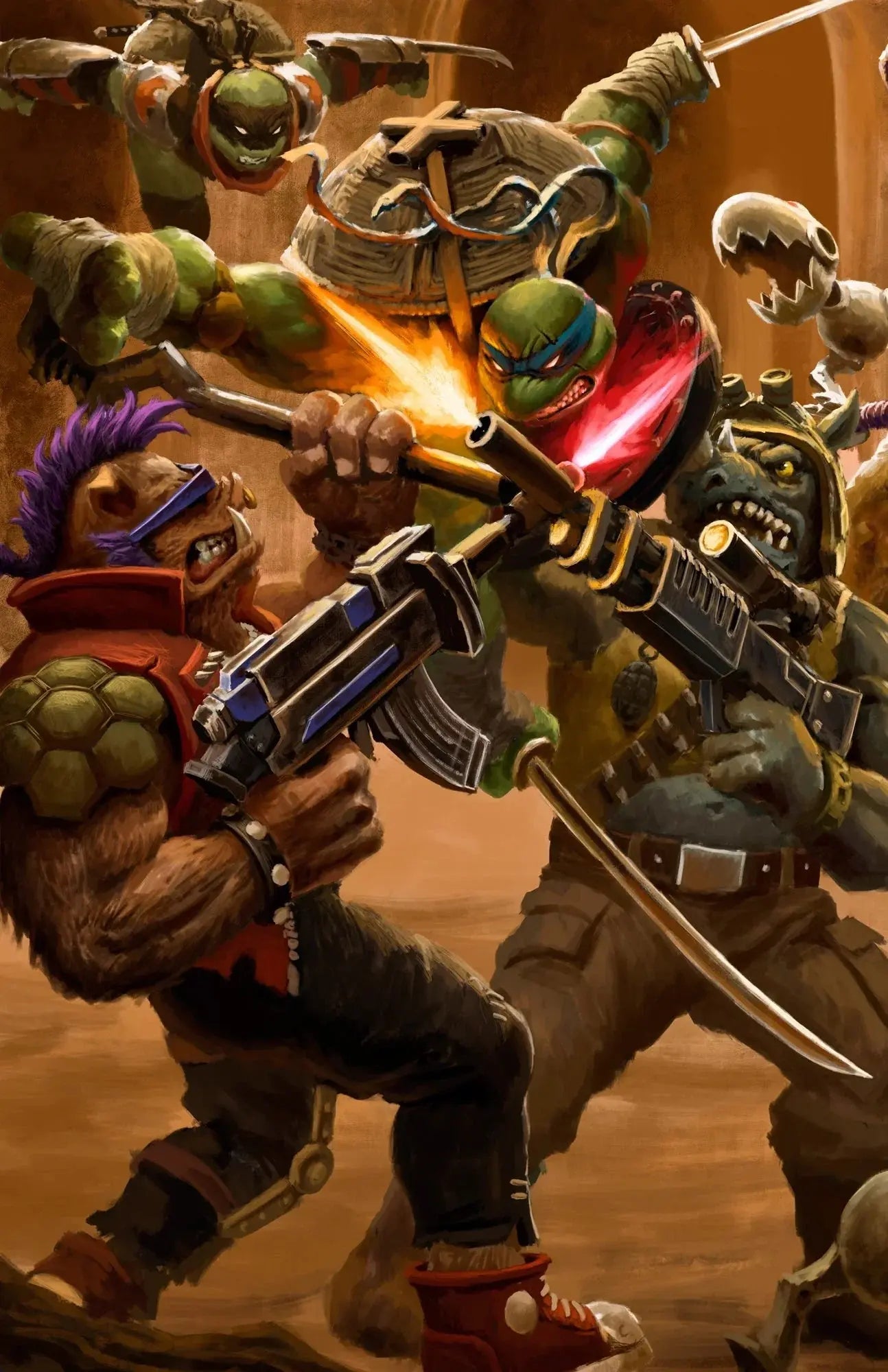 TMNT: Battle Nexus #1 Virgin - ECC NRG Exclusive (12/24/25)