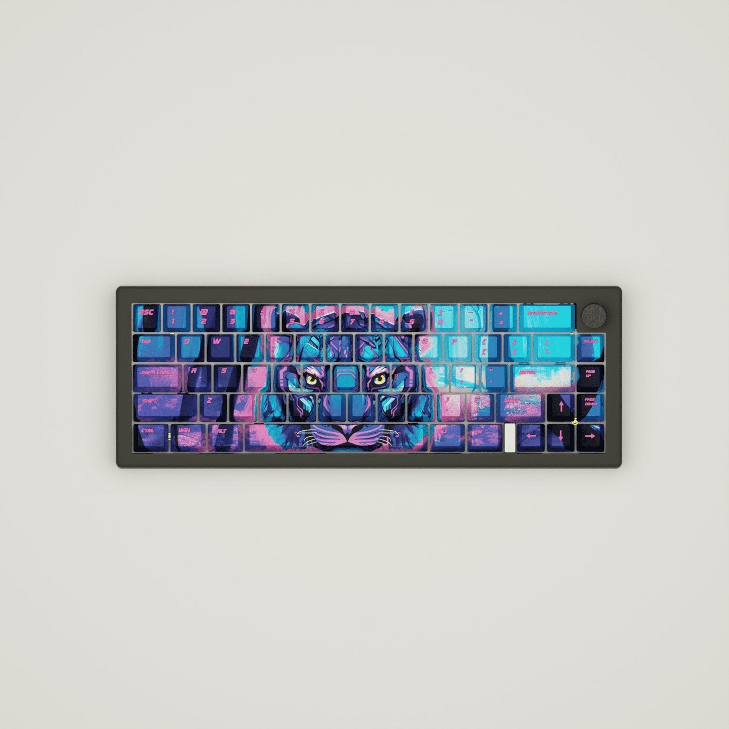 CyberTiger Design Keycaps and Mechanical Keyboard