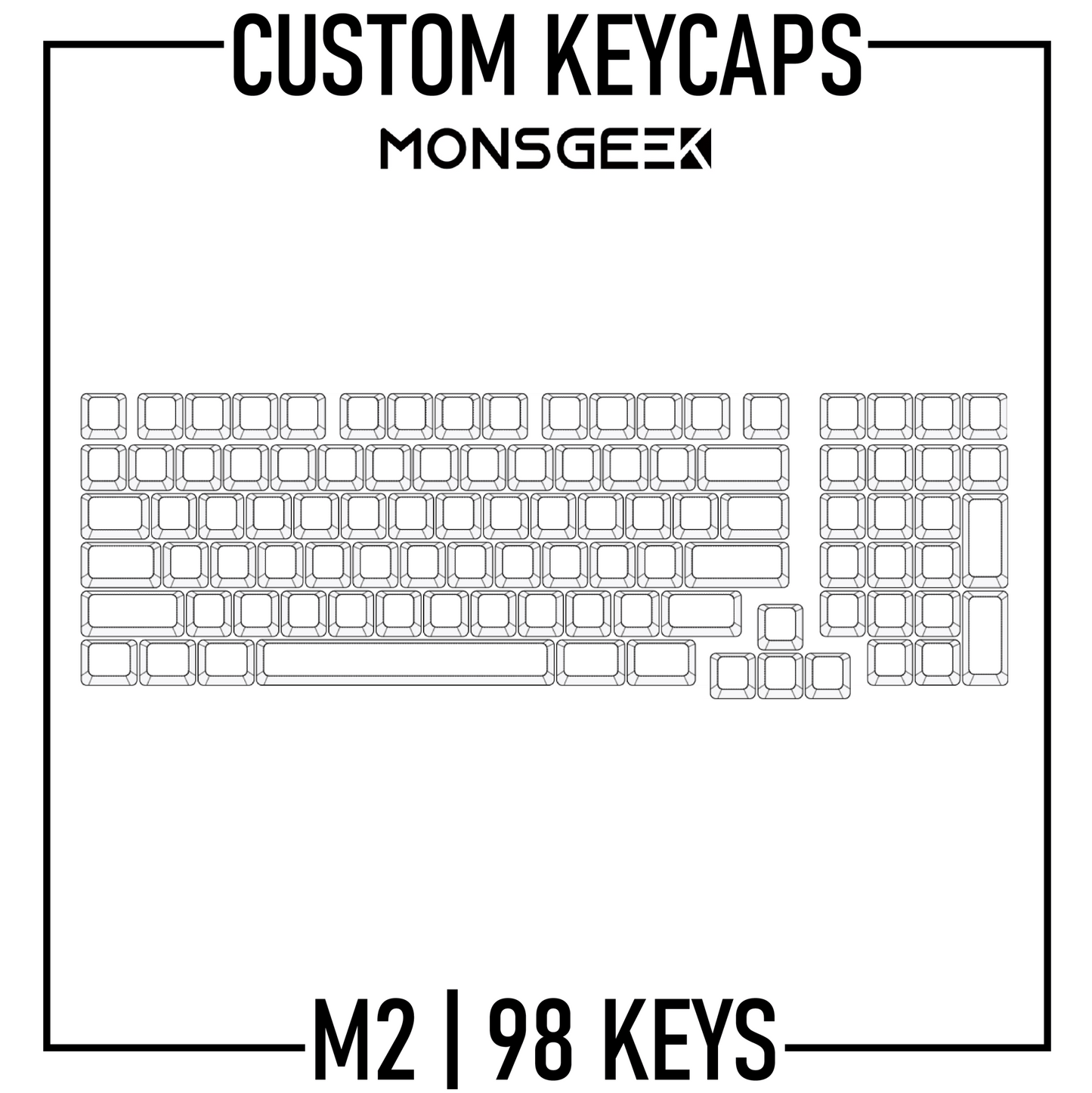 Design Studio - Monsgeek M2 Custom Keycaps Set | PBT Keycaps