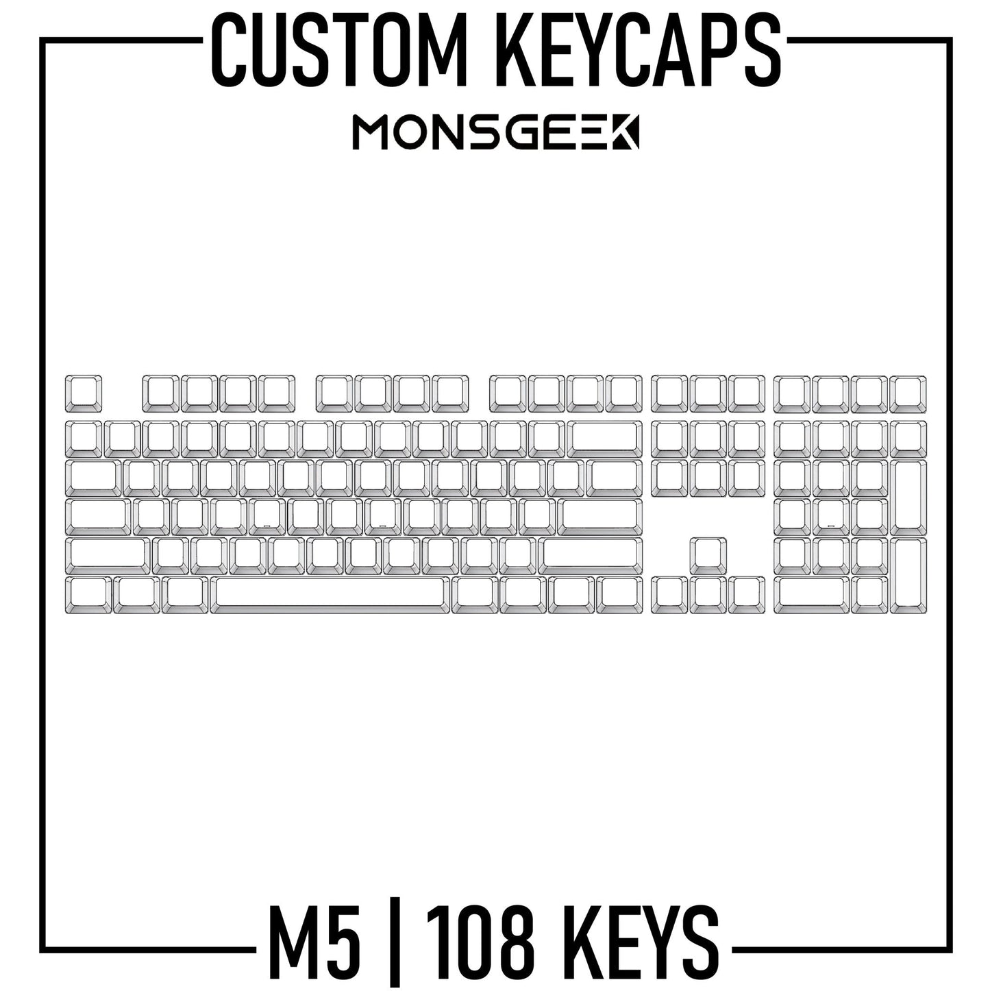 Design Studio - Monsgeek M5 Custom Keycaps Set | PBT Keycaps