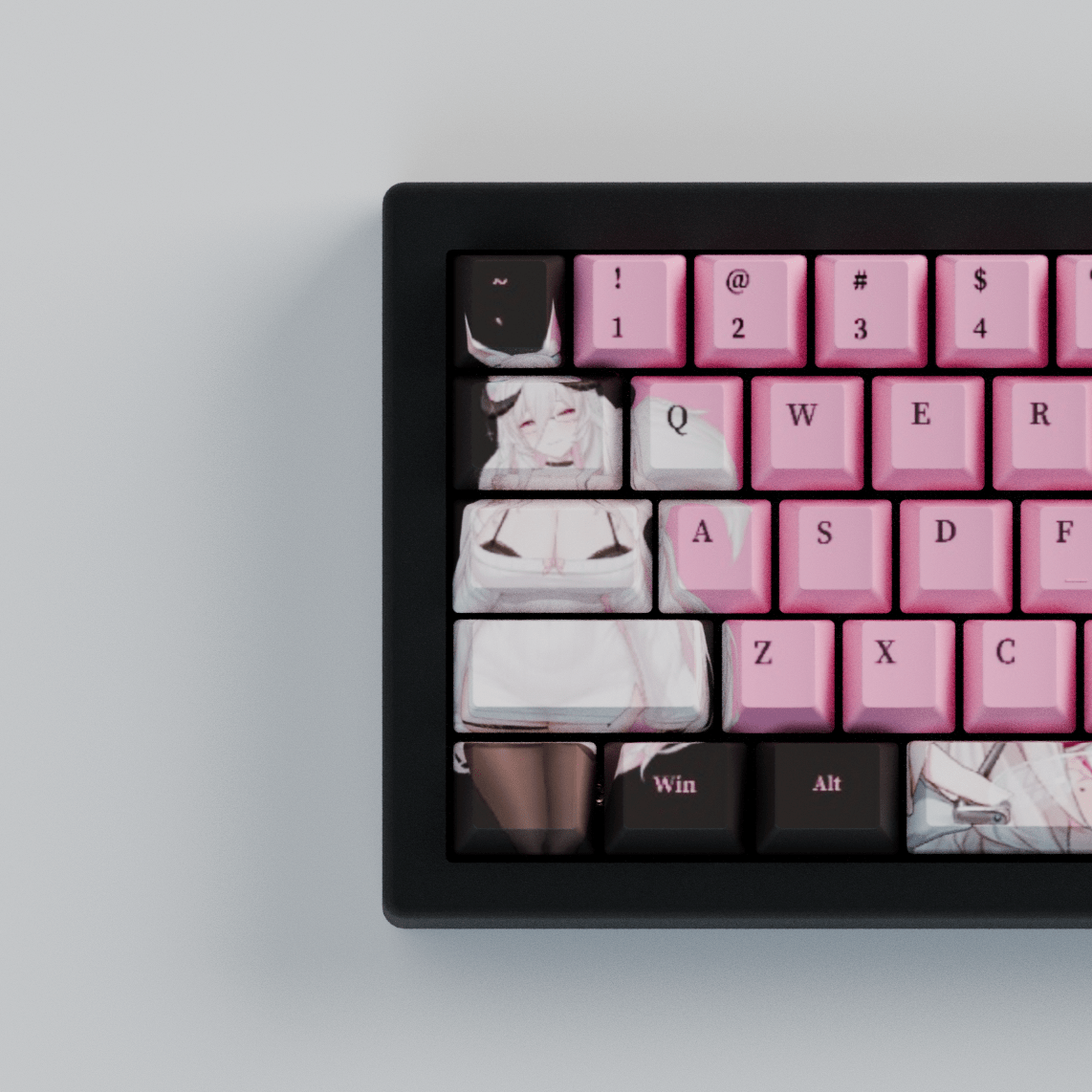 Fraeya 65% RGB Mechanical Keyboard + Keycaps(Collabs)