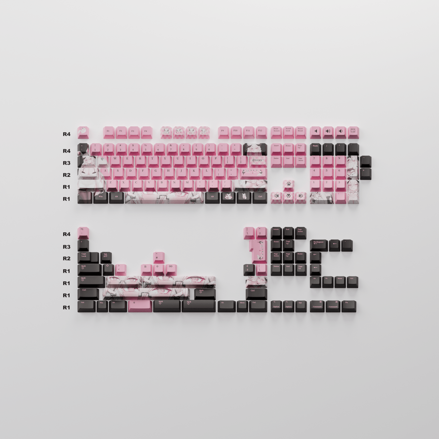 Fraeya Keycaps Set(Collabs)