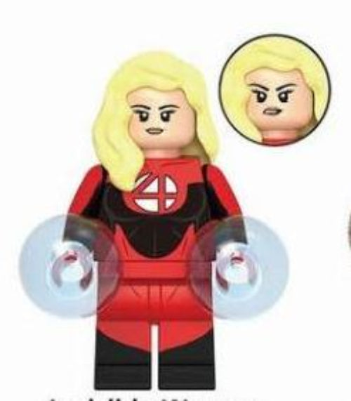 Invisible Woman Custom Minifig