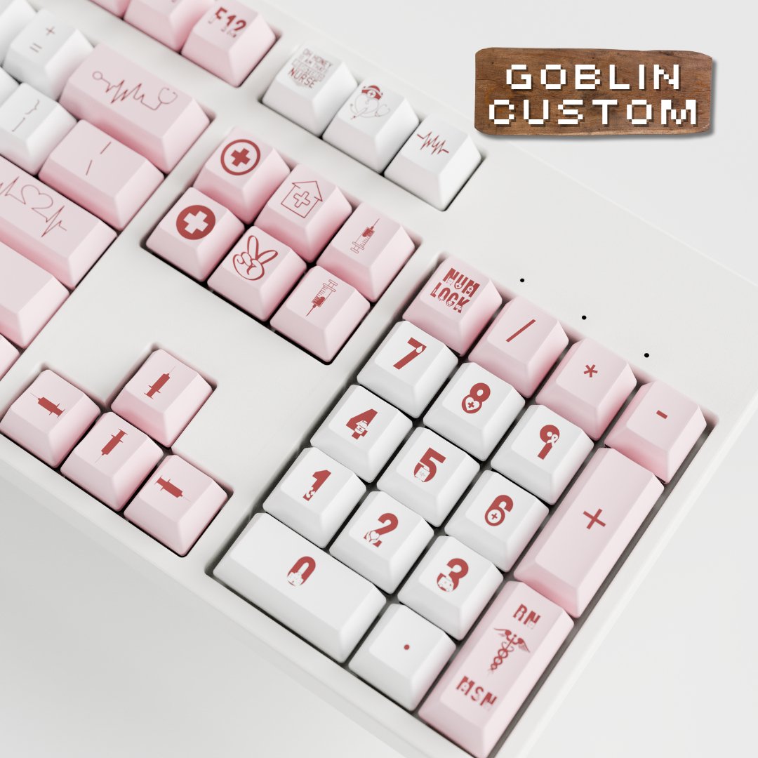 Goblintechkeys Design-For-You | PBT keycap set(Any keyboard size, any layout, any format)