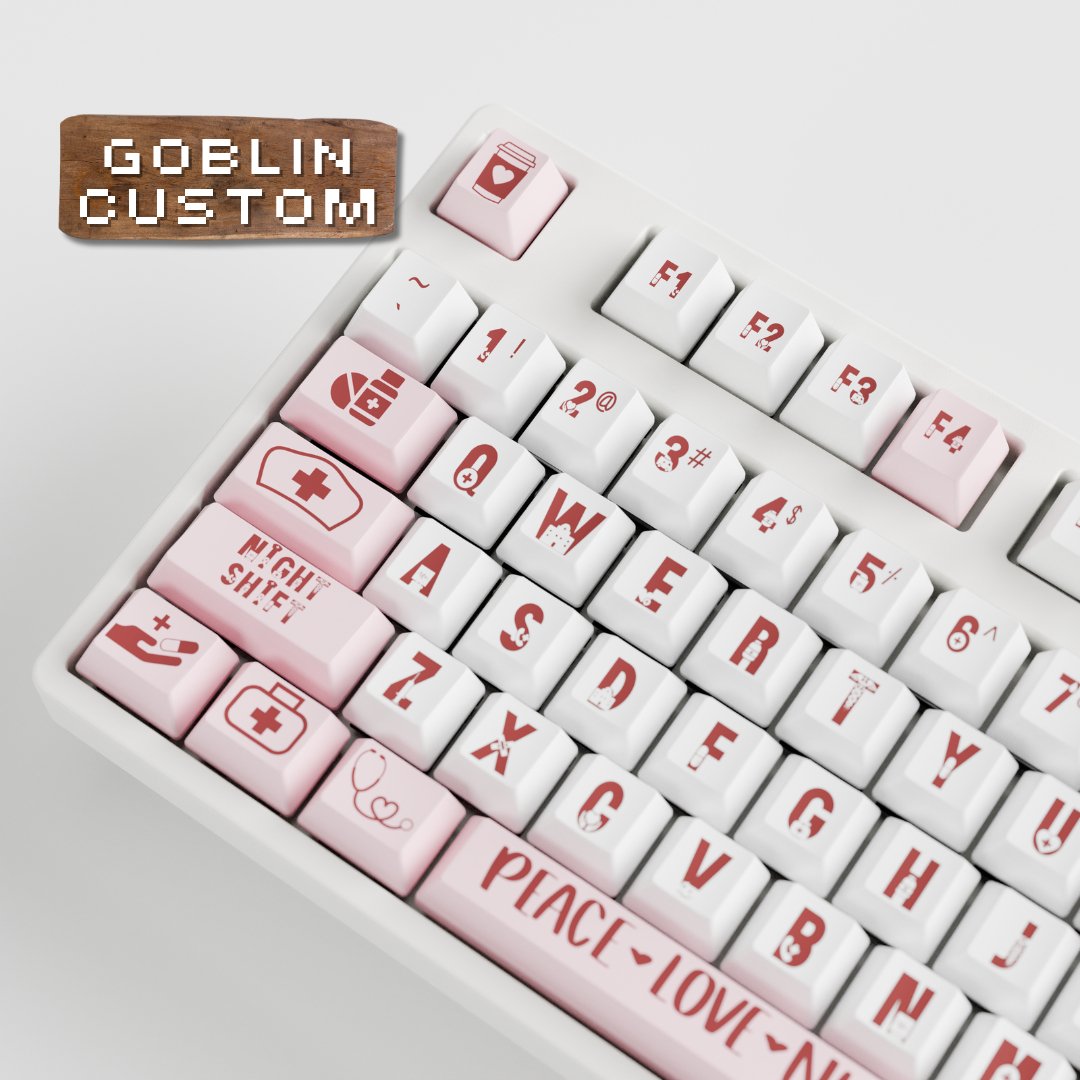 Goblintechkeys Design-For-You | PBT keycap set(Any keyboard size, any layout, any format)
