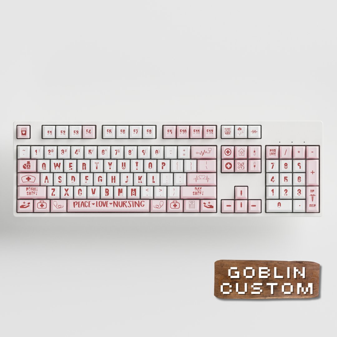 Goblintechkeys Design-For-You | PBT keycap set(Any keyboard size, any layout, any format)