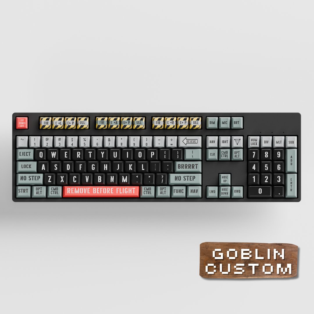 Goblintechkeys Design-For-You | PBT keycap set(Any keyboard size, any layout, any format)