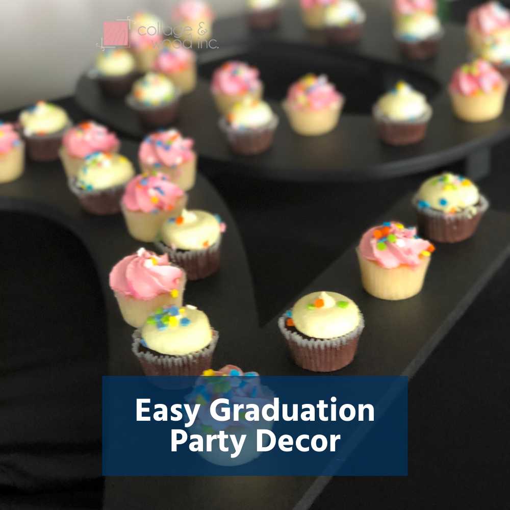2026 Graduation Cupcake Stand: Your Year, Your Colors!