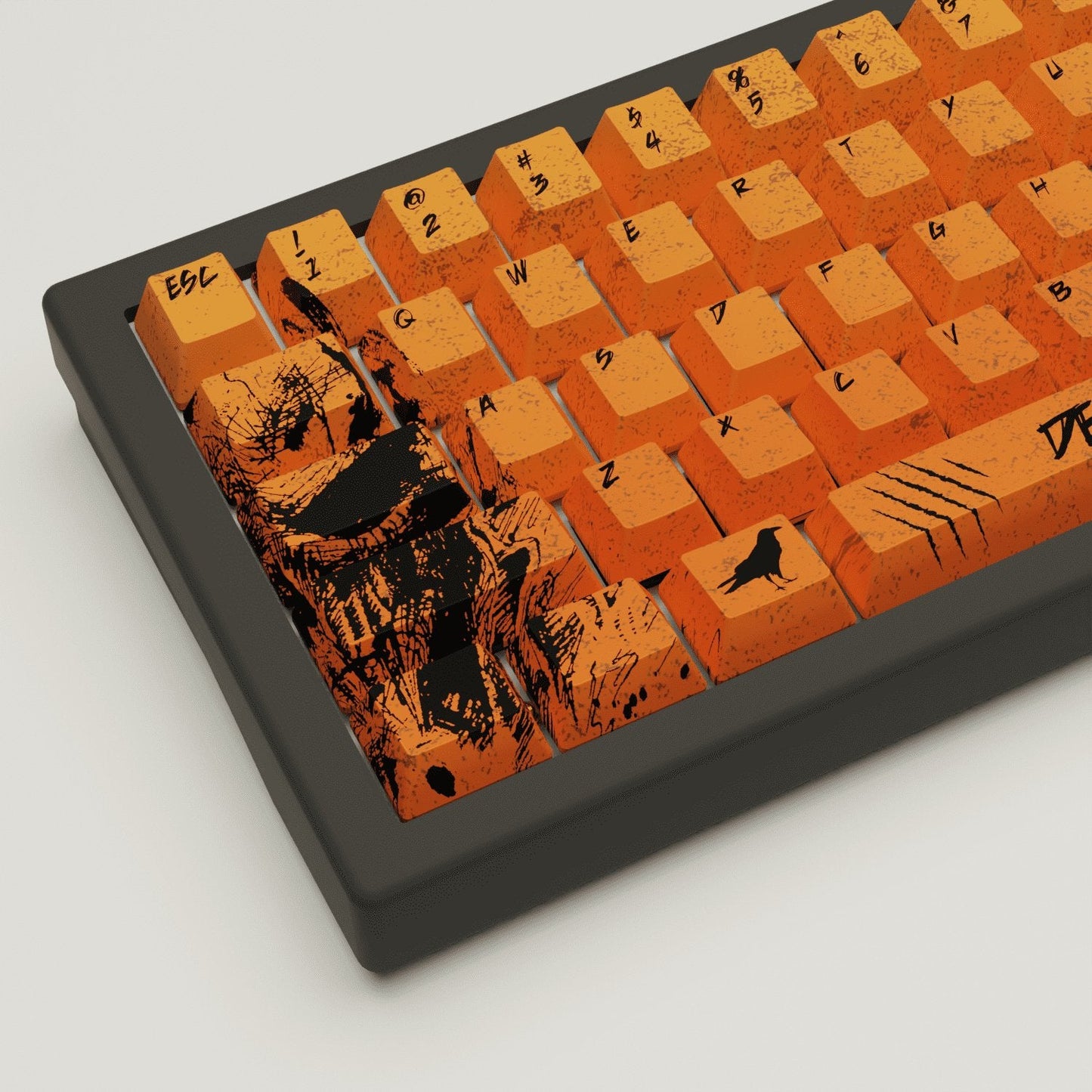 GrimReaper Design Keycaps and Mechanical Keyboard