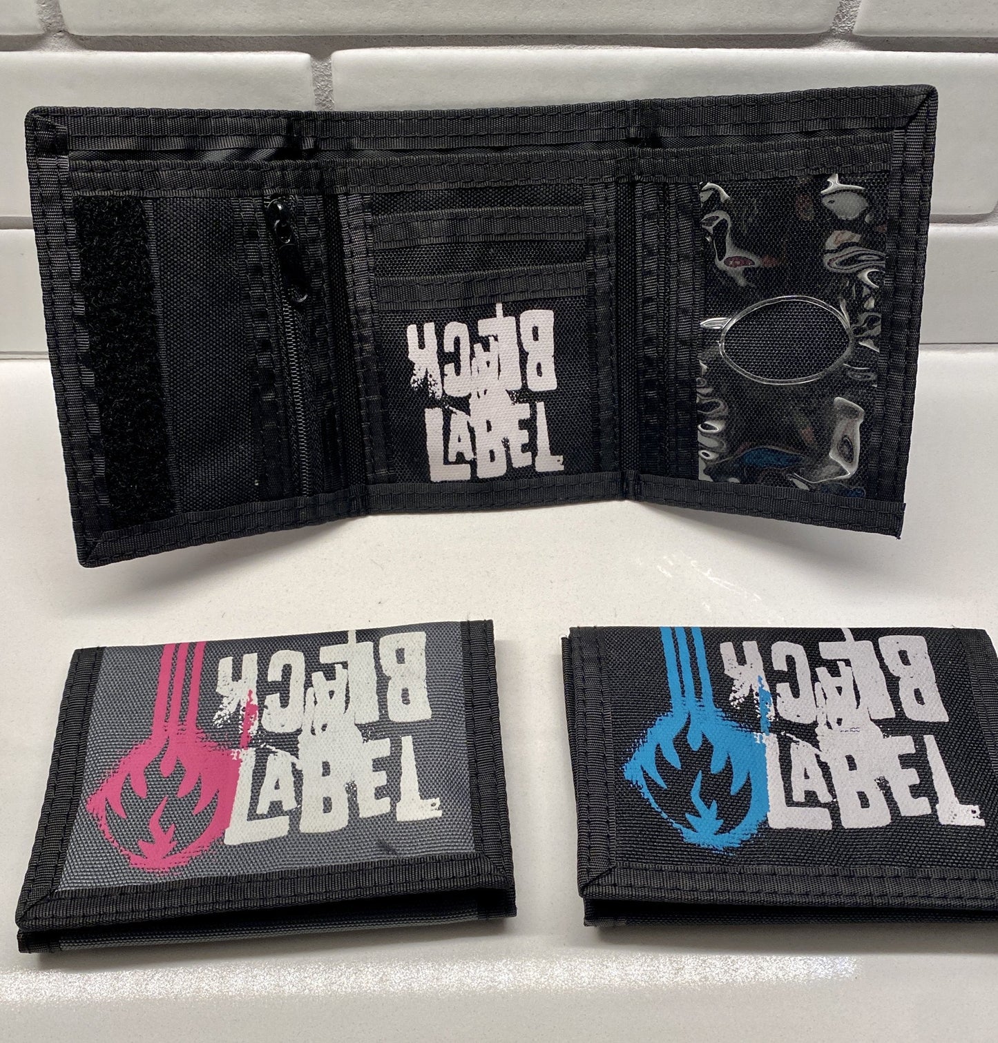 Black Label VINTAGE/NOS Tri-Fold Wallets