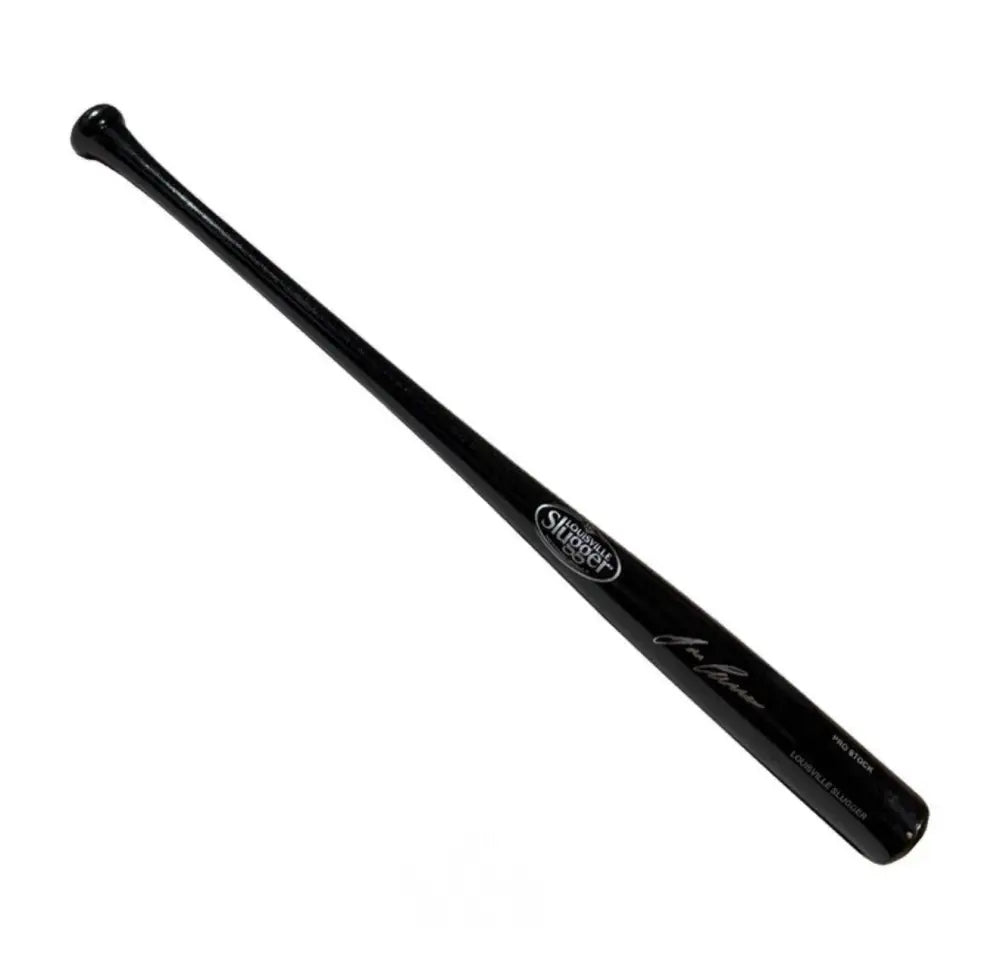 Jose Canseco Autographed Black Louisville Slugger Baseball Bat - BAS