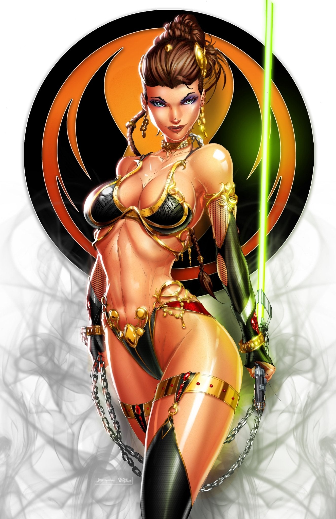 Leia Jedi Chained Print - House of velmora