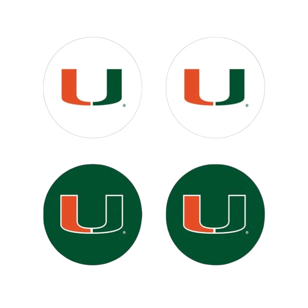 Miami Hurricanes Thumbgripz | Pack of 2 Pairs