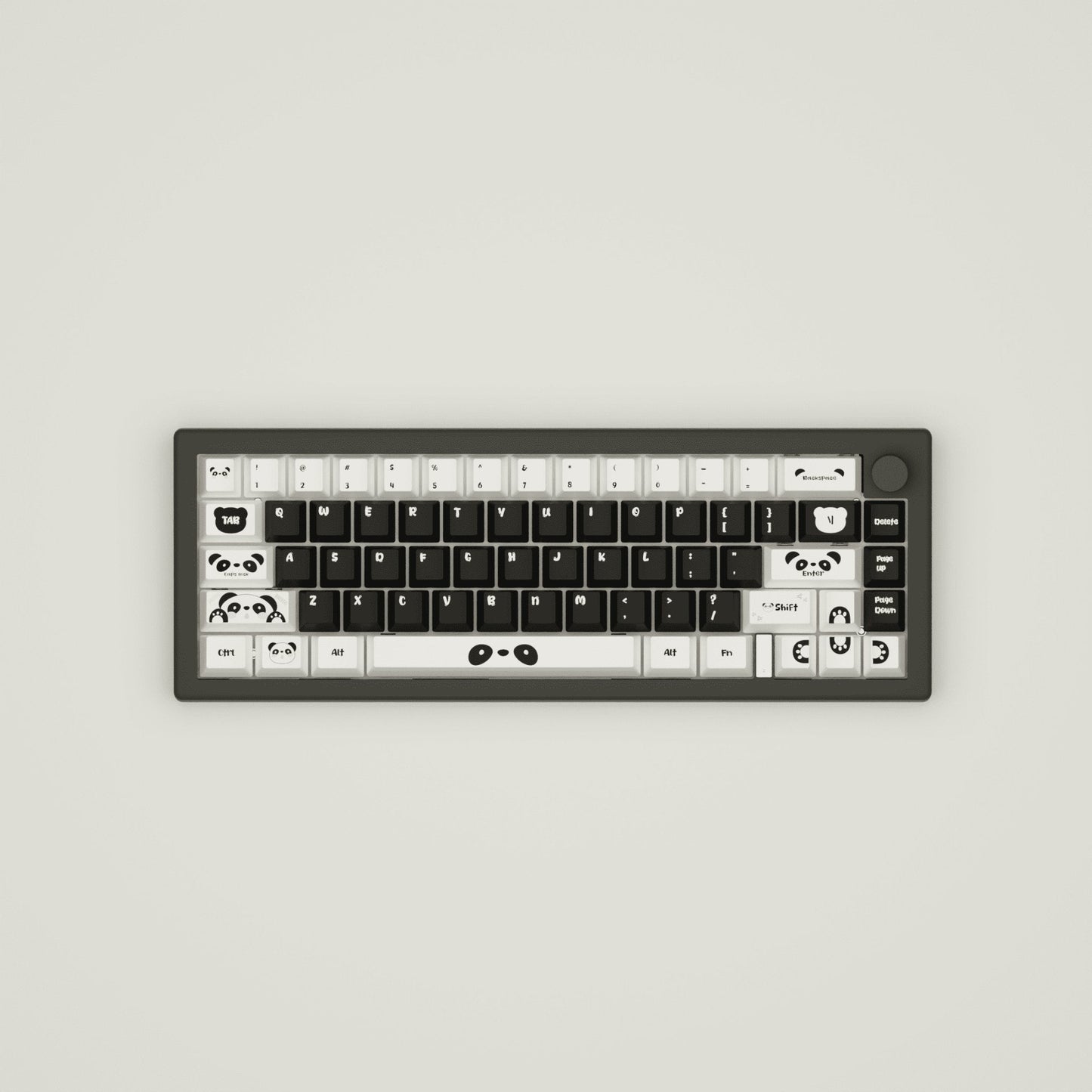 Panda Design Keycaps and Mechanical Keyboard
