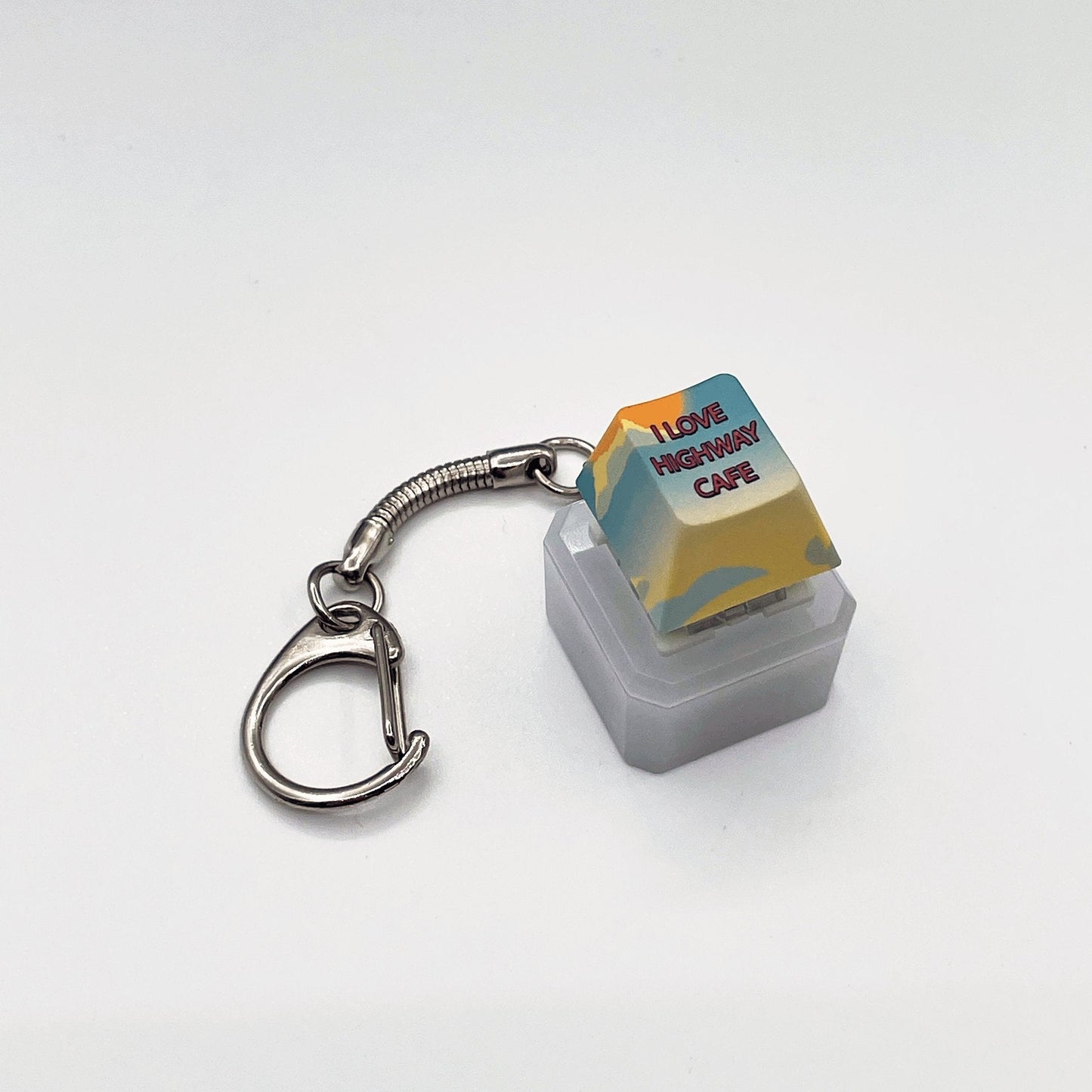 [Ready Stock] Goblintechkeys x Highway Cafe x Trap Nation LED Keycaps Fidget Keychain